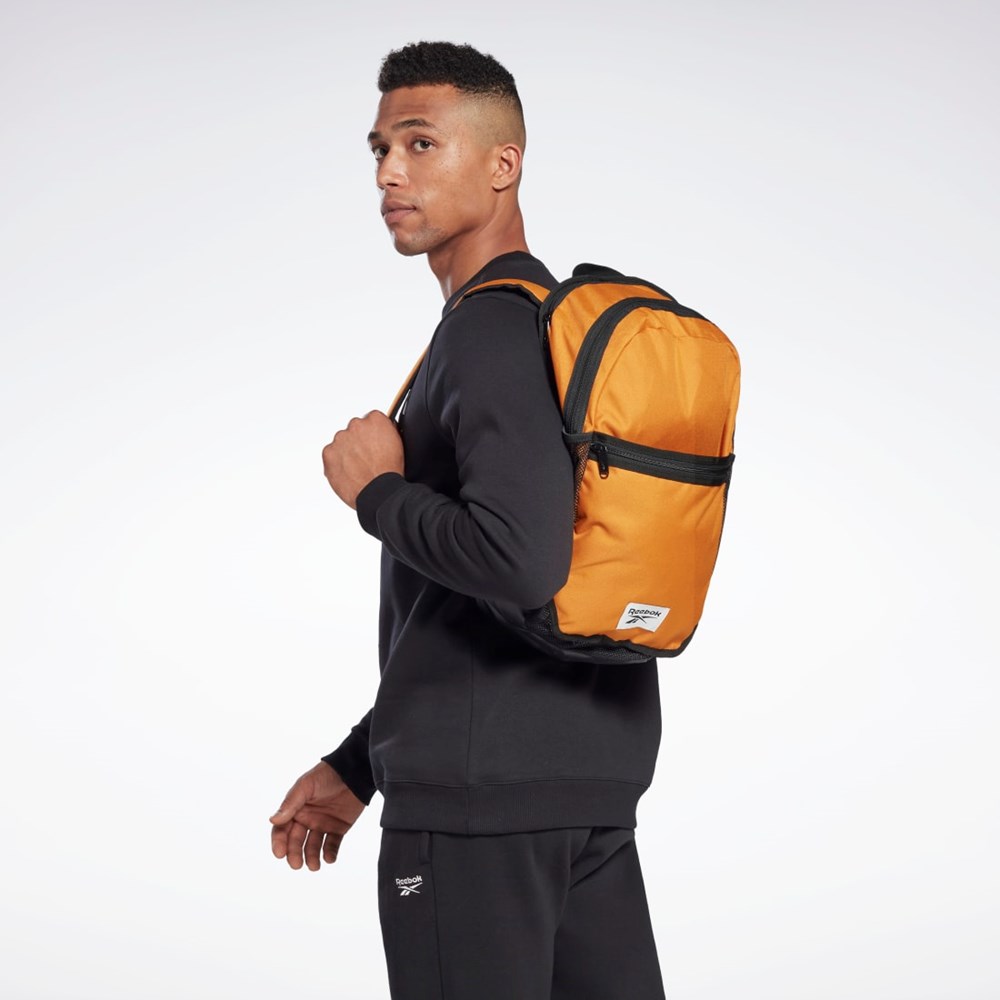 Reebok Workout Ready Active Backpack Radiant Ochre | ZKCN-45231