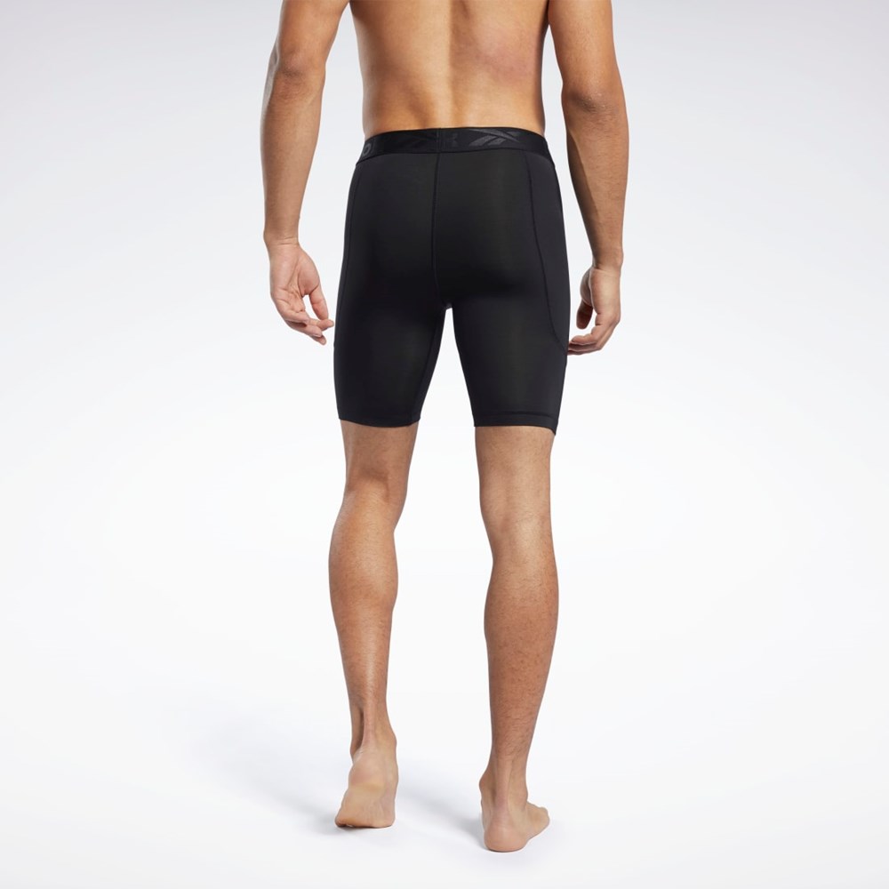 Reebok Workout Ready Compression Briefs Czarne | HCXM-82094