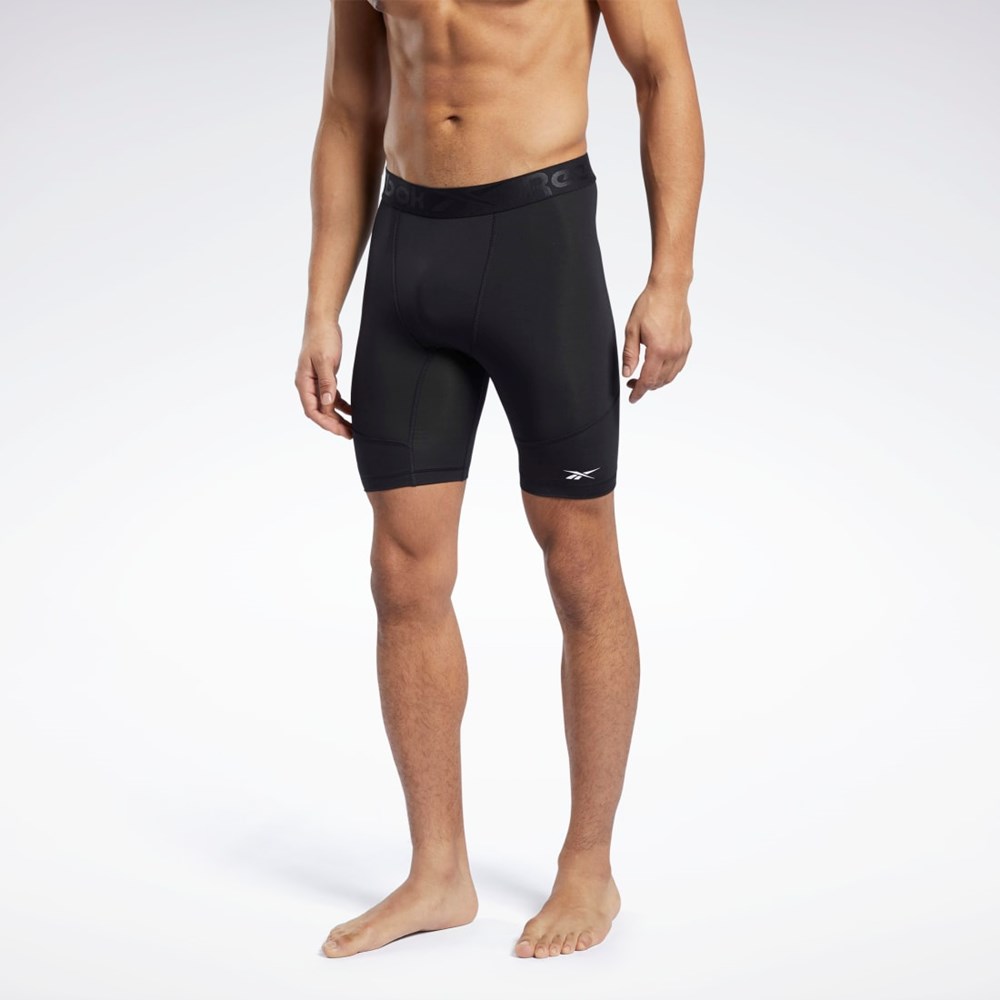 Reebok Workout Ready Compression Briefs Czarne | HCXM-82094