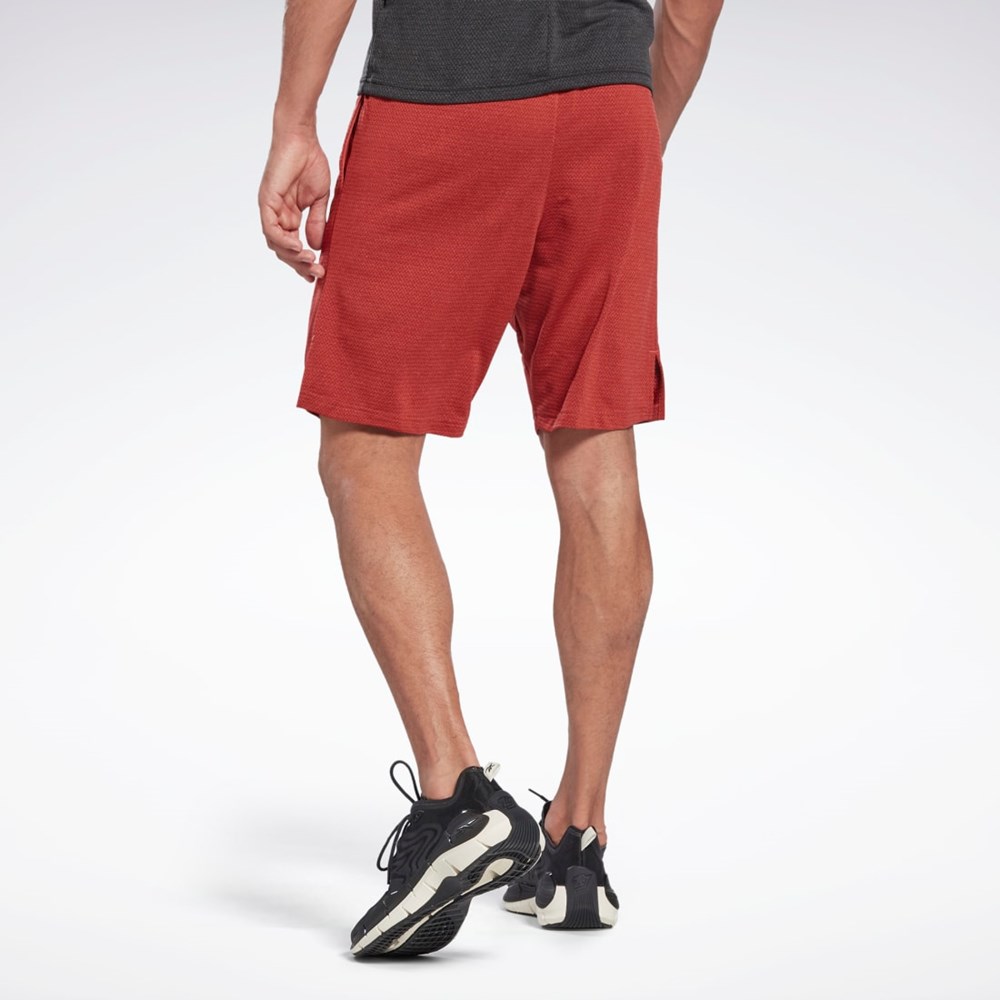 Reebok Workout Ready Mélange Shorts Rhodonite | OALS-49026