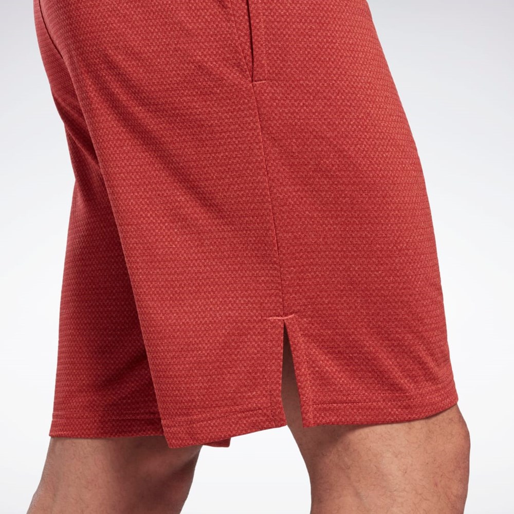 Reebok Workout Ready Mélange Shorts Rhodonite | OALS-49026