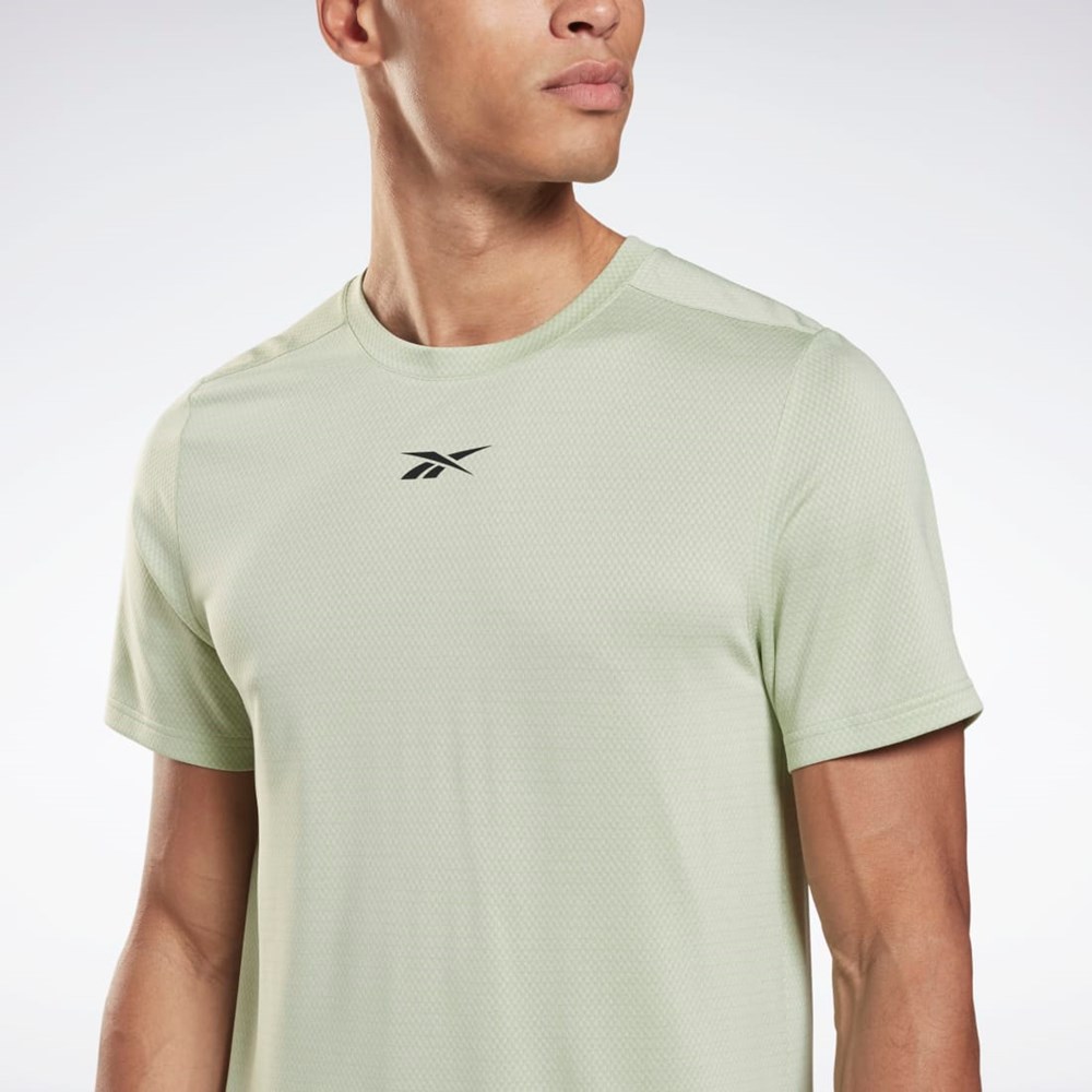 Reebok Workout Ready Mélange T-Shirt Głęboka | WBFN-89745