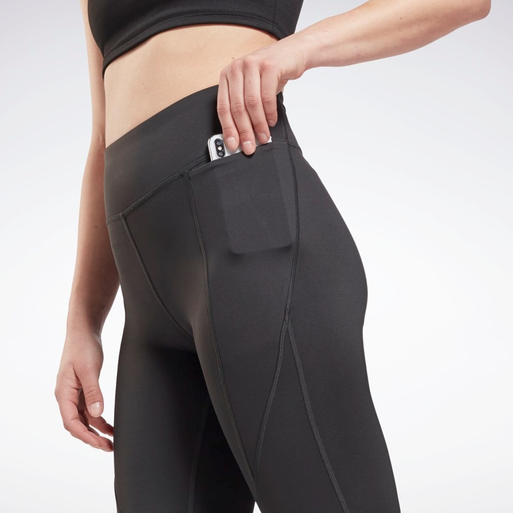 Reebok Workout Ready Pant Program Leggings Czarne | JHAU-78041