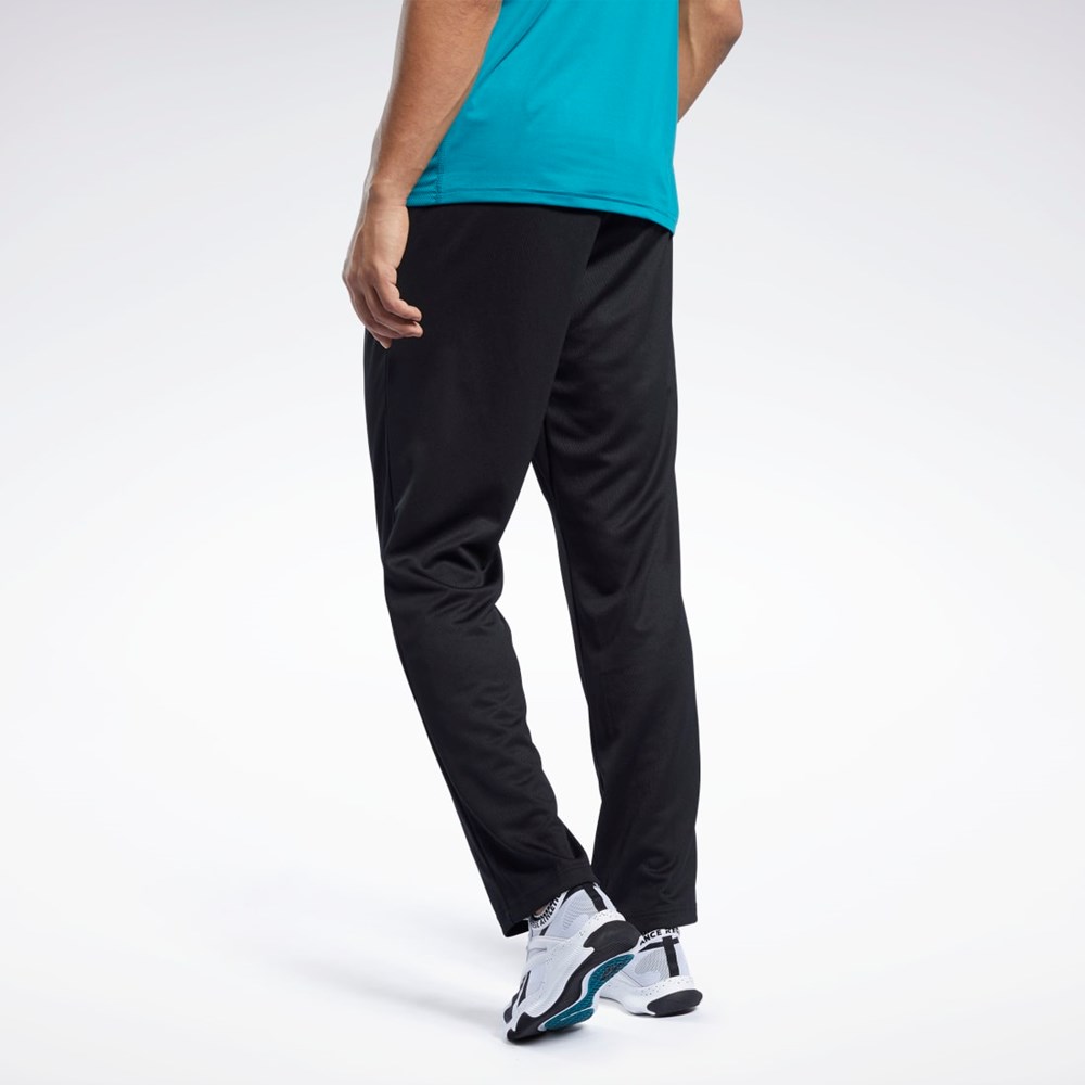 Reebok Workout Ready Pants Czarne | TRUV-81653