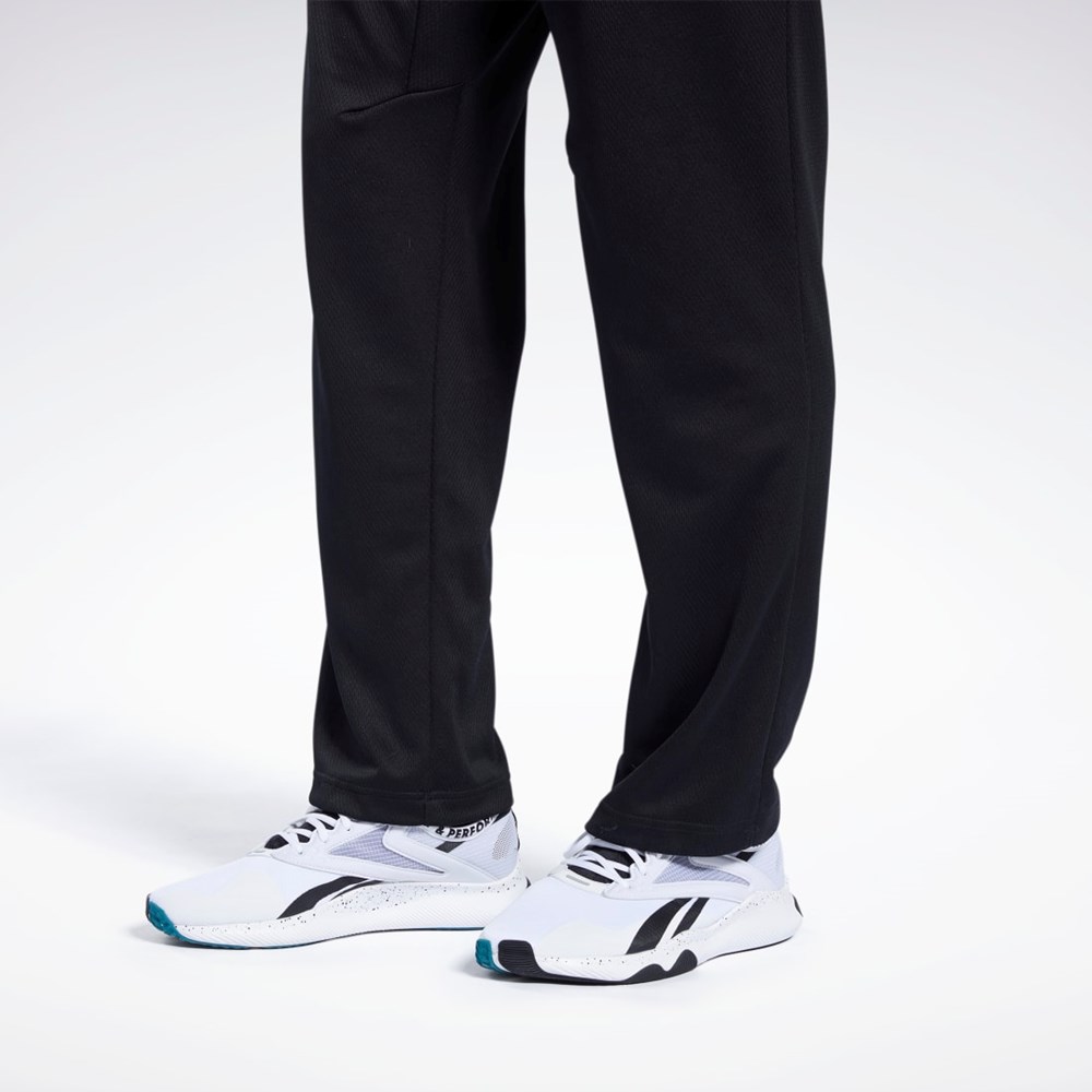 Reebok Workout Ready Pants Czarne | TRUV-81653