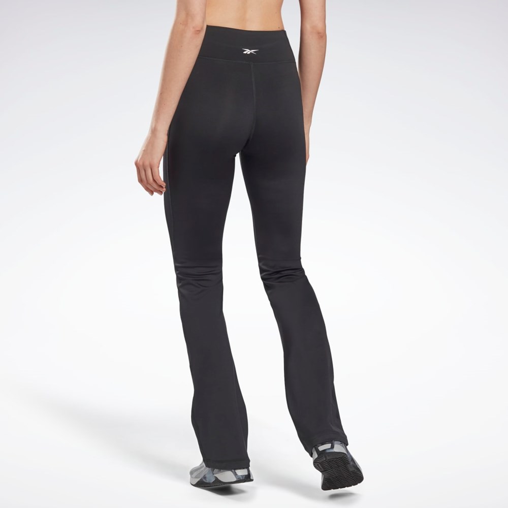 Reebok Workout Ready Program Bootcut Pants Czarne | HVYJ-10682