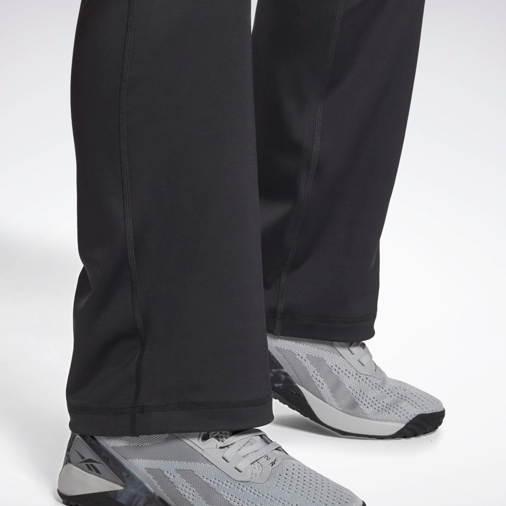 Reebok Workout Ready Program Bootcut Pants Czarne | HVYJ-10682