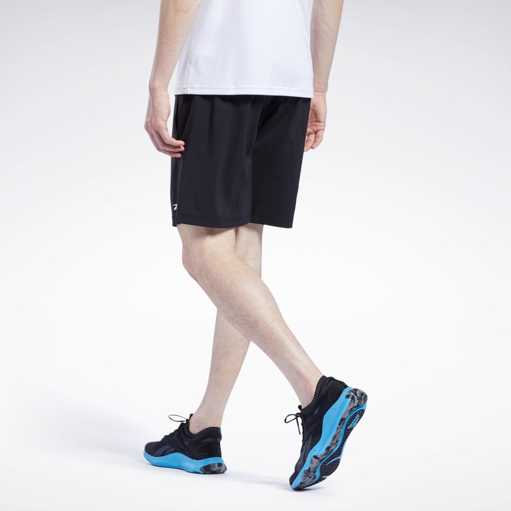 Reebok Workout Ready Shorts Czarne | PMNT-41067