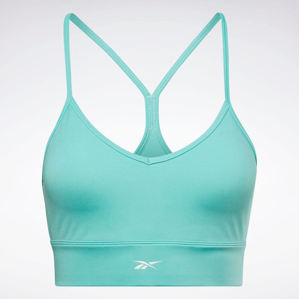 Reebok Workout Ready Sports Bra Semi Classic Teal | RFBS-27605