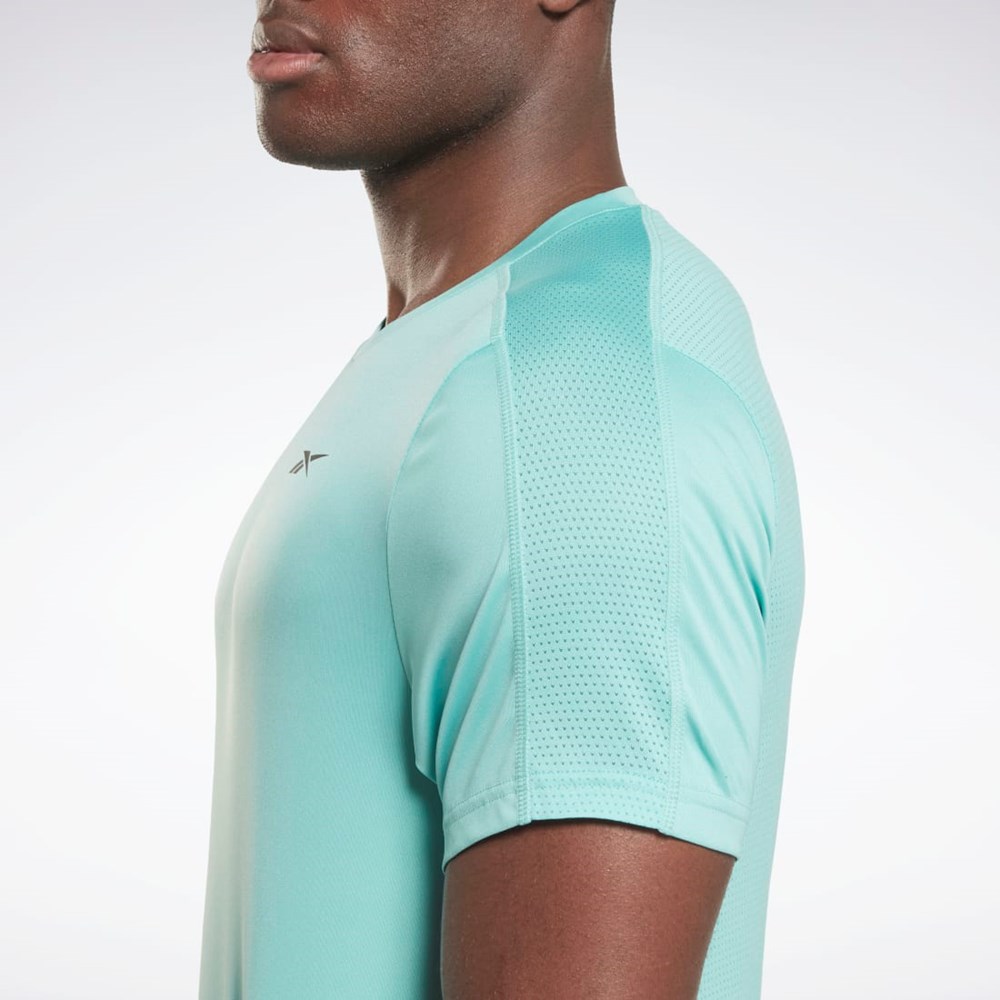 Reebok Workout Ready Tech T-Shirt Semi Classic Teal | BQCR-70524