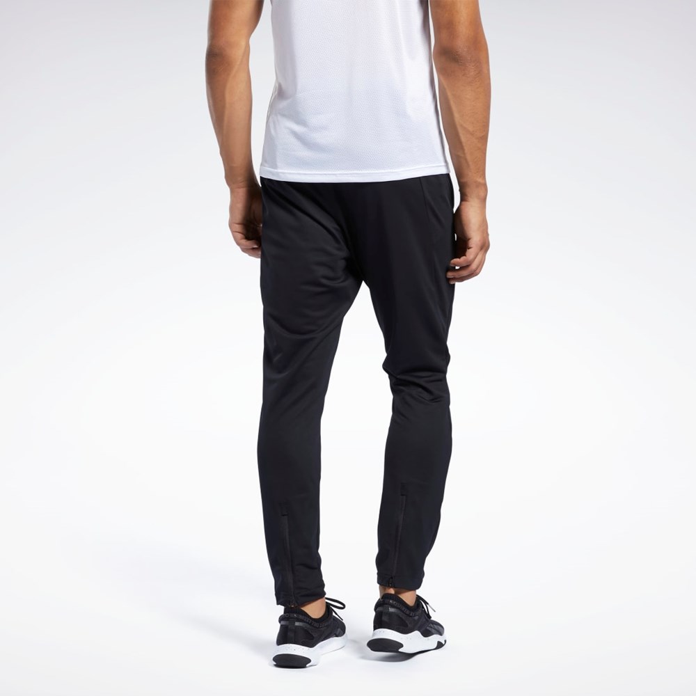 Reebok Workout Ready Track Pant Czarne | VHJZ-59416