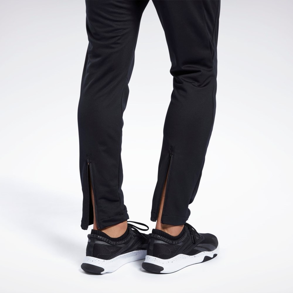 Reebok Workout Ready Track Pant Czarne | VHJZ-59416