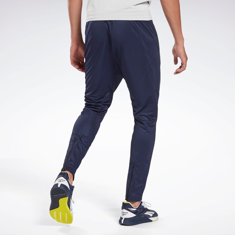 Reebok Workout Ready Track Pant Granatowe | LMIK-02376