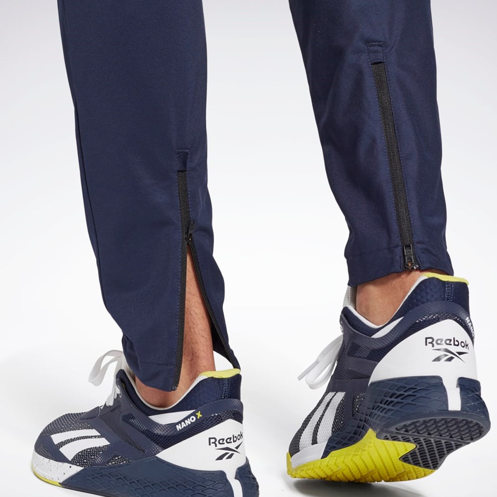 Reebok Workout Ready Track Pant Granatowe | LMIK-02376