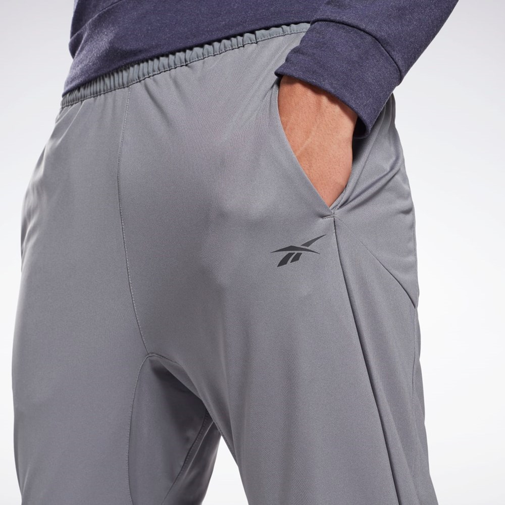 Reebok Workout Ready Track Pant Szare | VSRH-80465