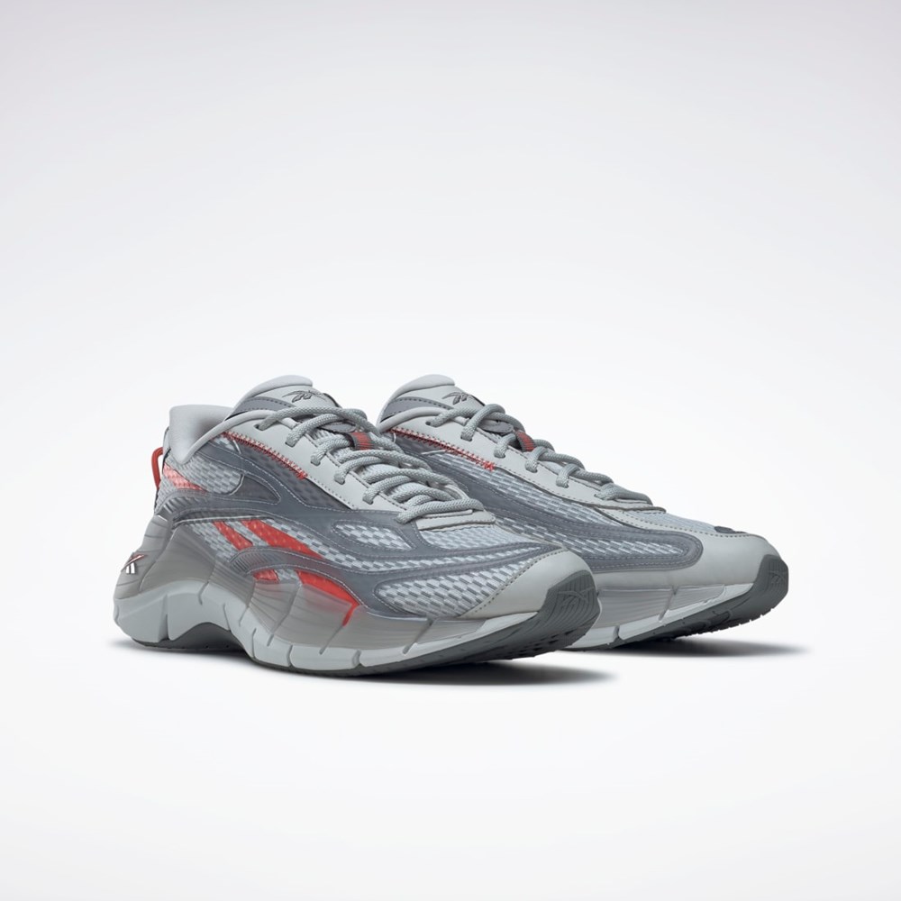 Reebok Zig Kinetica 2.5 Shoes Szare Szare | UWZY-61523