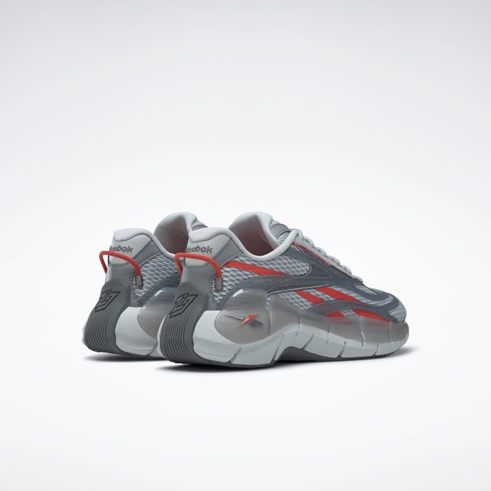 Reebok Zig Kinetica 2.5 Shoes Szare Szare | UWZY-61523