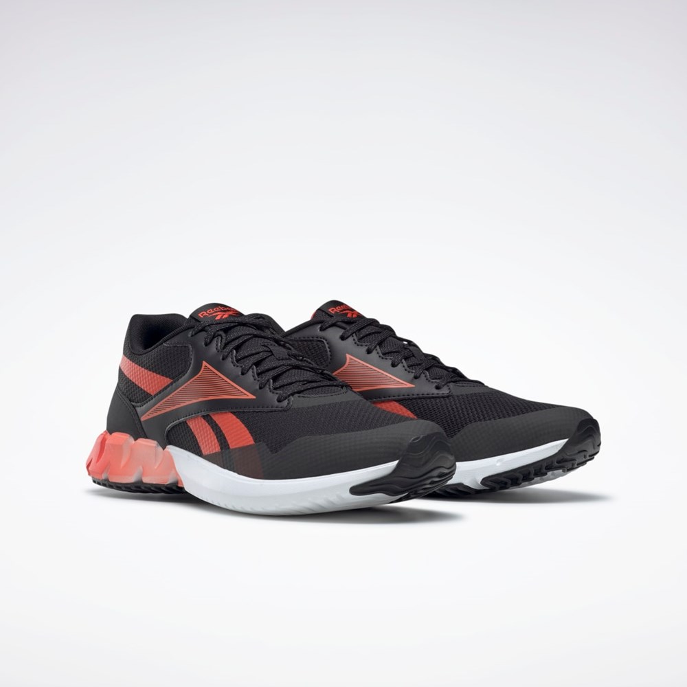 Reebok Ztaur Run Biegania Shoes Czarne Czerwone Białe | BYCQ-38507