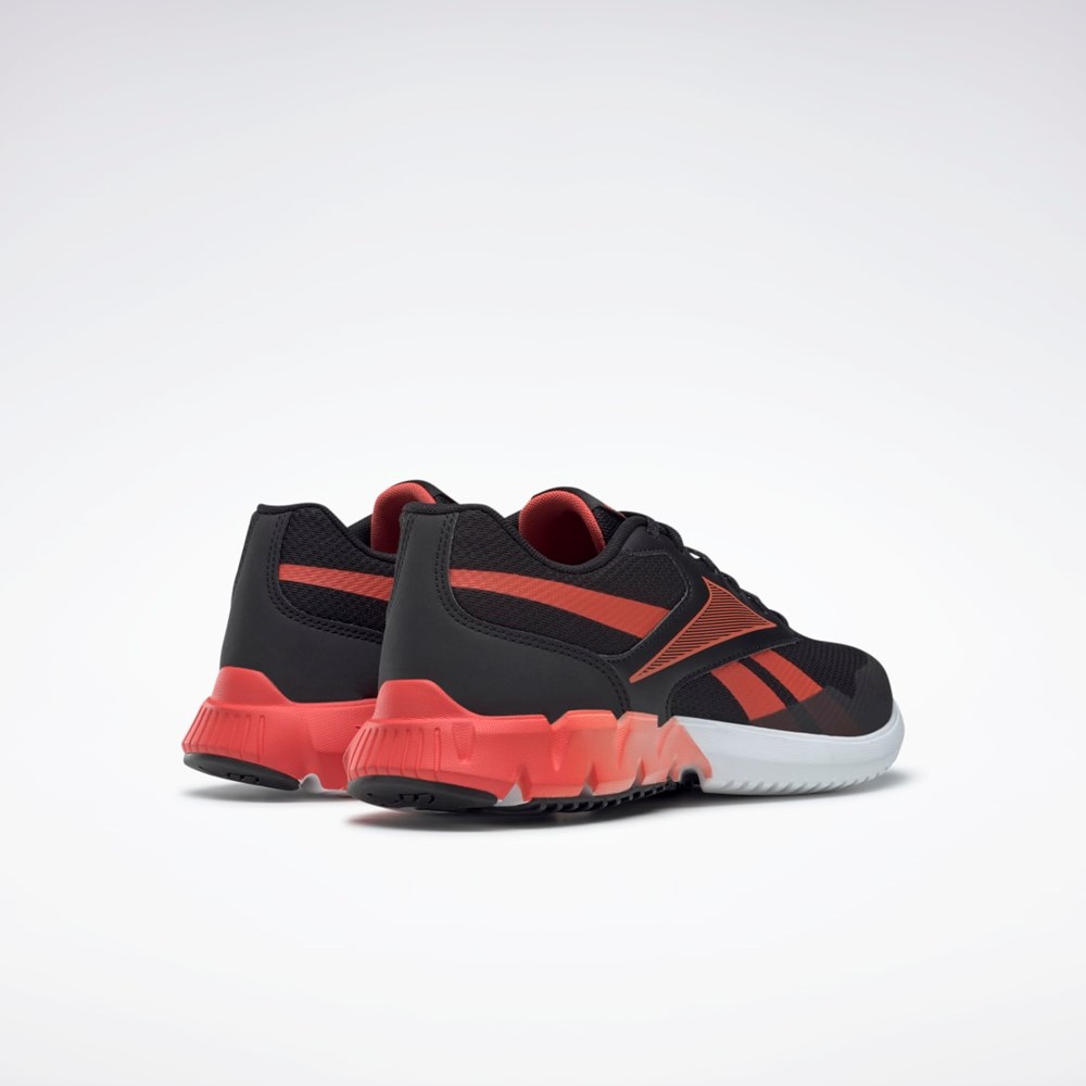 Reebok Ztaur Run Biegania Shoes Czarne Czerwone Białe | BYCQ-38507