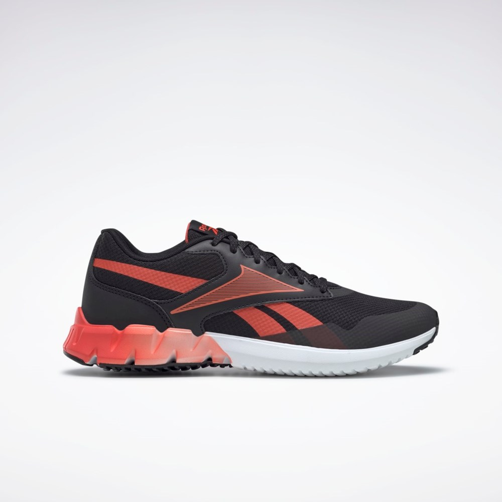 Reebok Ztaur Run Biegania Shoes Czarne Czerwone Białe | BYCQ-38507